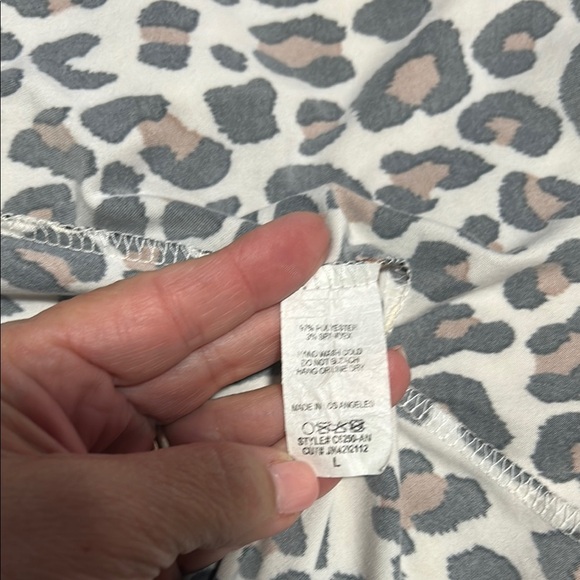 Leopard Print Open Front Cardigan - Picture 5 of 5